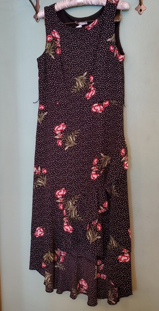 Polkadot Floral Summer Day Dress